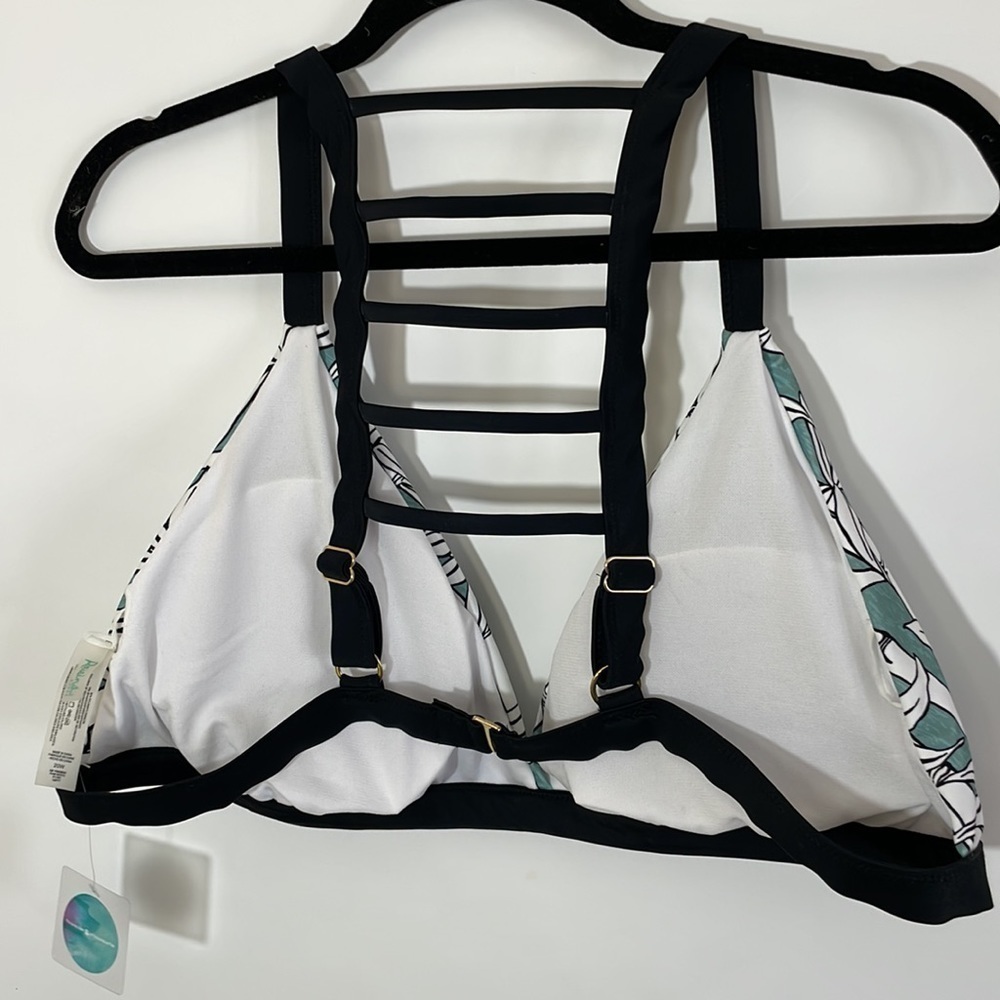 Raisins Curve Plus Size Strappy-Back Top 20W bikini bottom 18 W Swimsuit - Picture 8 of 13